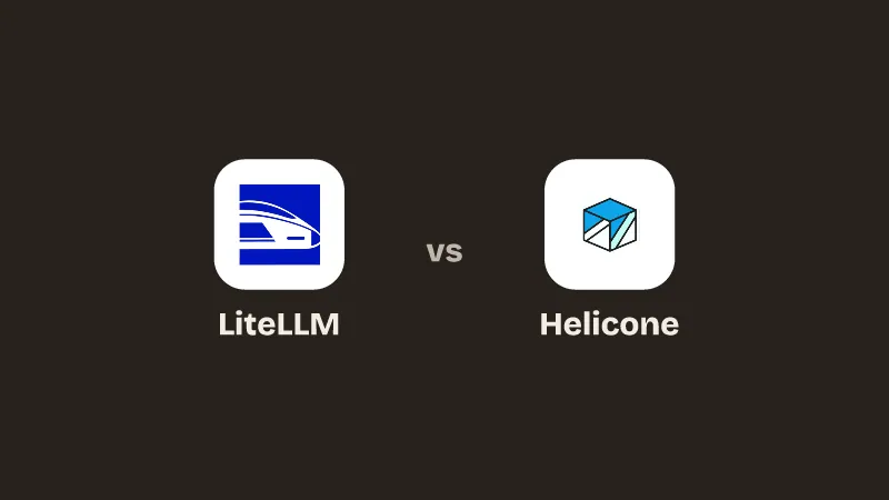 LiteLLM vs Helicone.
