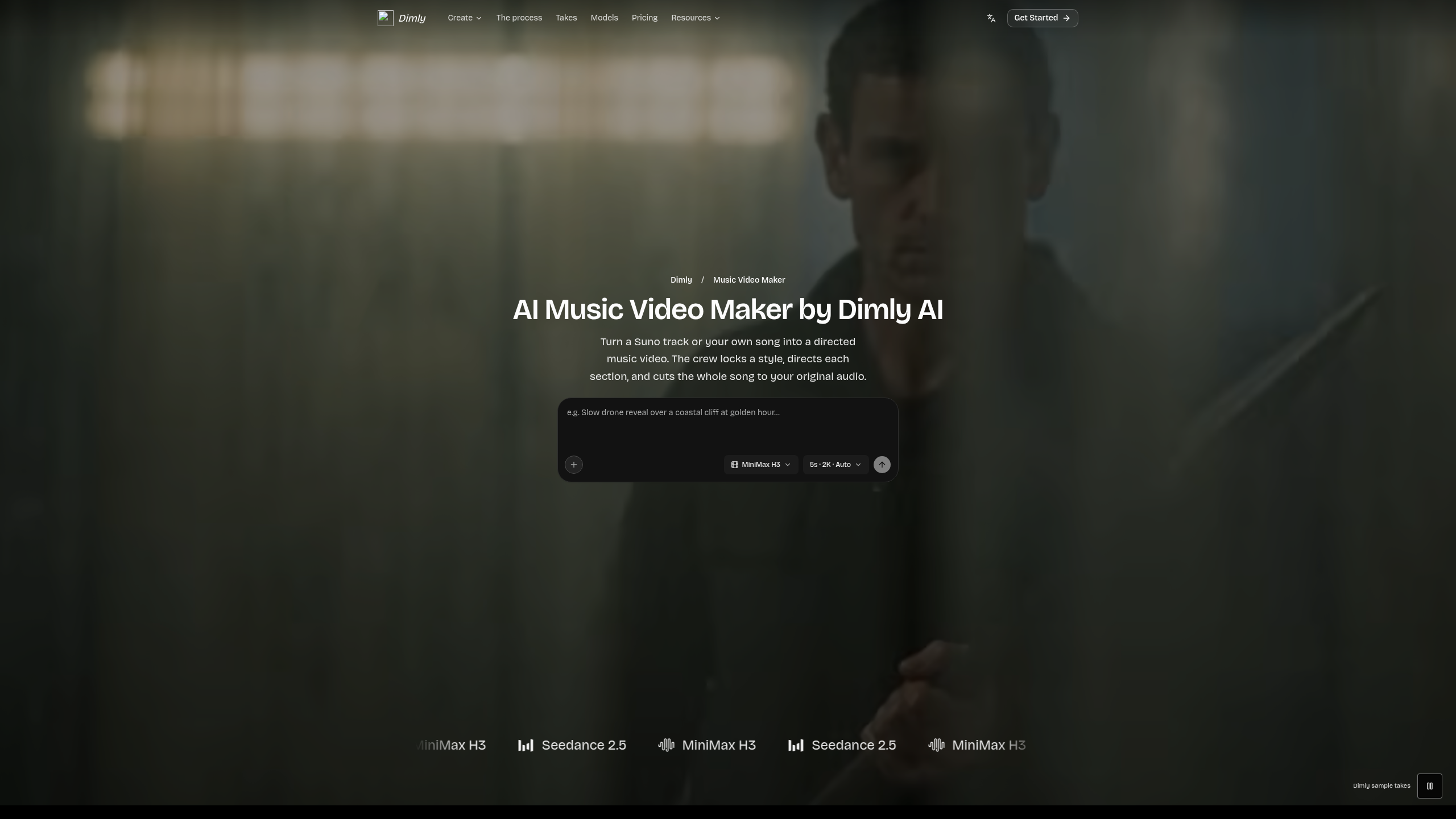 Screenshot of Dimly