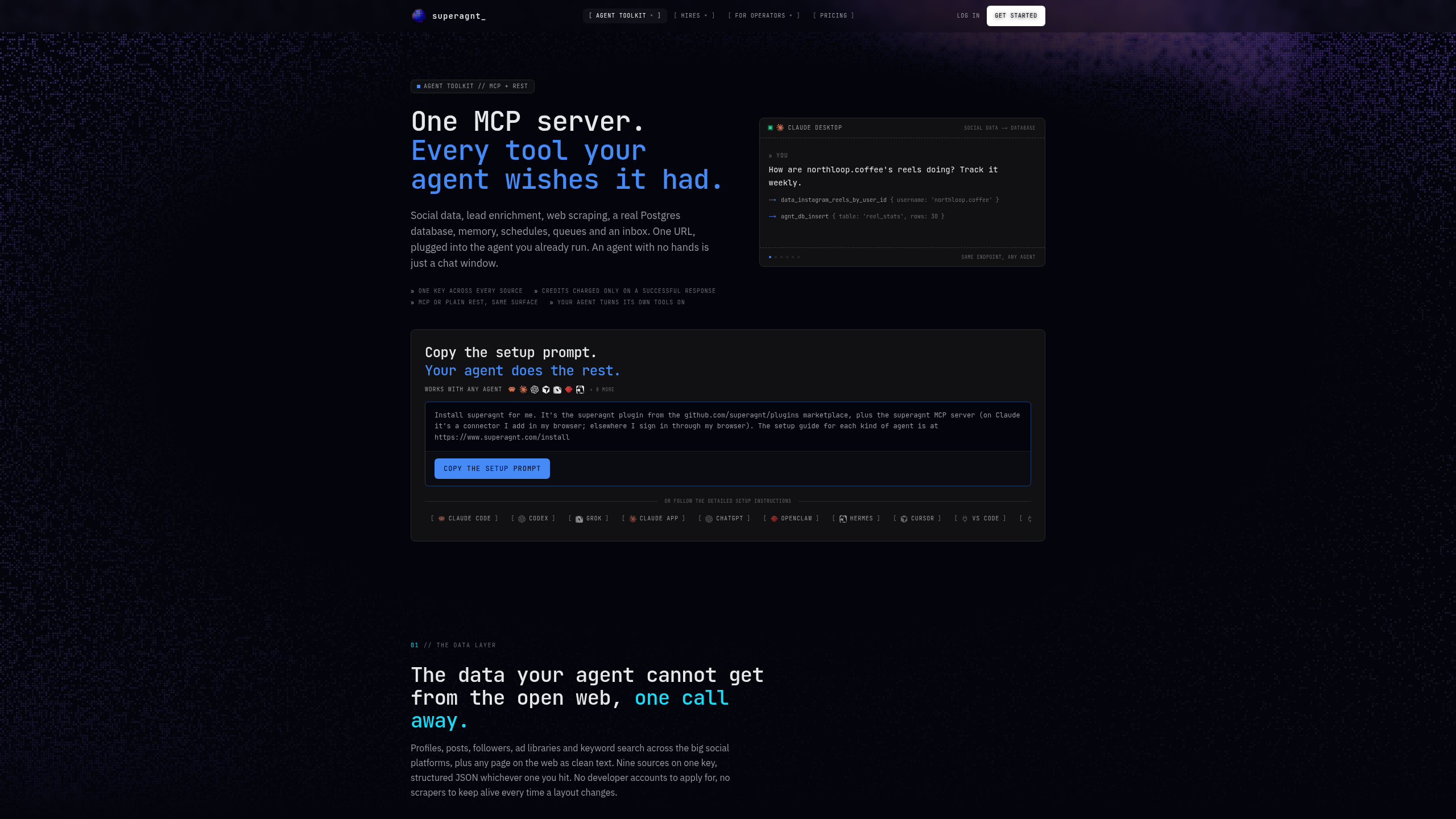 Screenshot of superagnt_